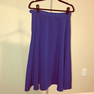 American apparel blue circle skirt!